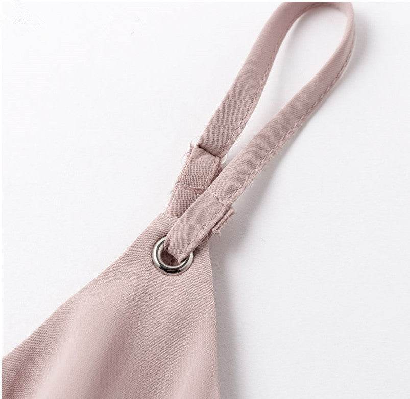 V-neck camisole dress - Mubimart