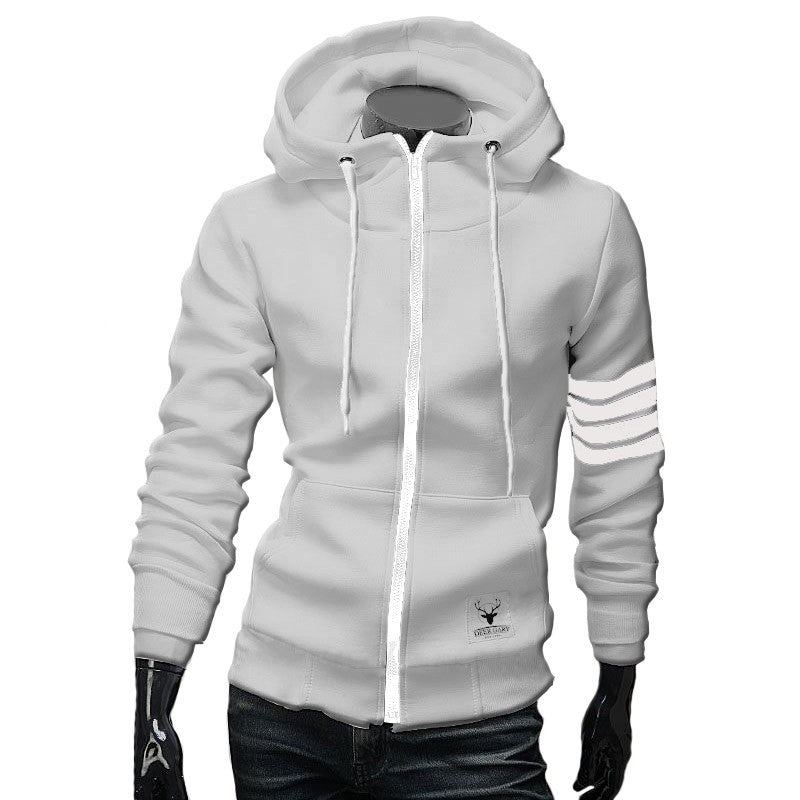 Hooded Zip Pullover Sweatshirts