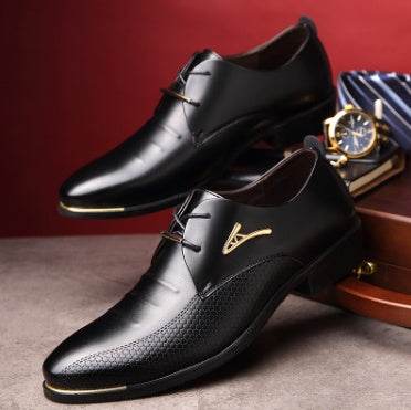 luxury Brand Classic Man Pointed Toe Dress Shoes Mens Patent Leather Black Wedding Shoes Oxford Formal Shoes Big Size fashion - Mubimart