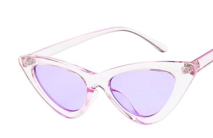 Trendy Triangle Cat Eye Sunglasses European And American Street Couple Style - Mubimart