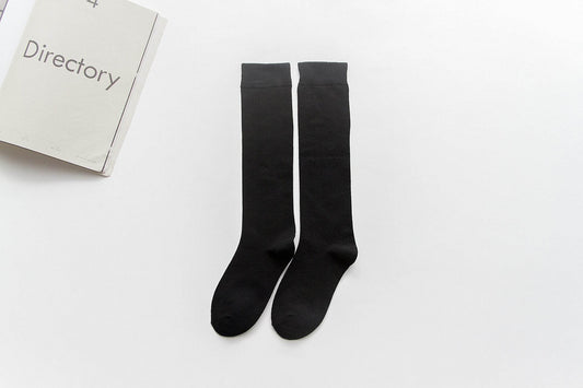 Japanese-style long pile knee socks - Mubimart