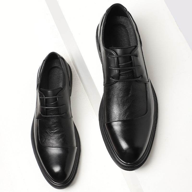 New Men's Shoes Business Dress Shoes Pointed British Shoes - Mubimart