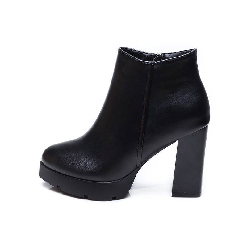 Booties with high heels for women - Mubimart