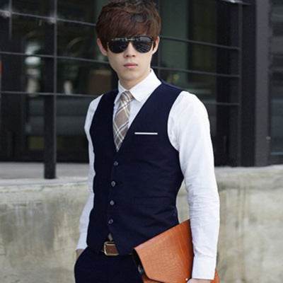 Slim overalls suit vest - Mubimart