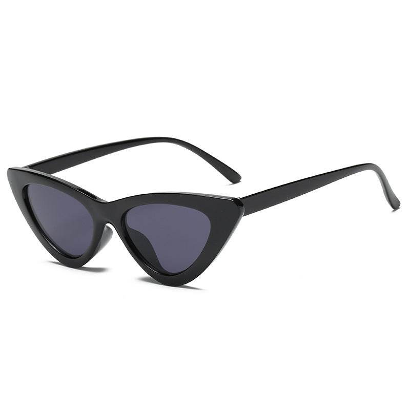 Retro Triangle Cat-eye Sunglasses - Mubimart