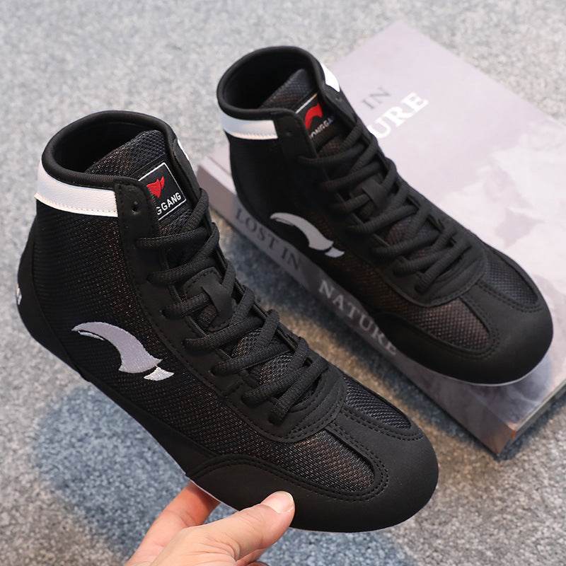 Wrestling Shoes Men And Women Training Boxing Shoe - Mubimart
