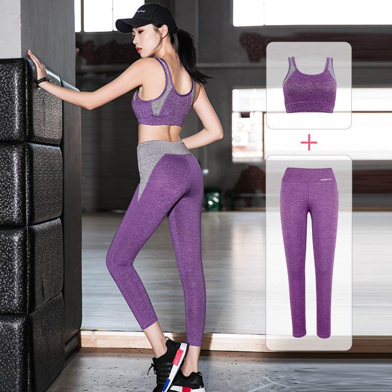 Sports fitness yoga wear women suit - Mubimart
