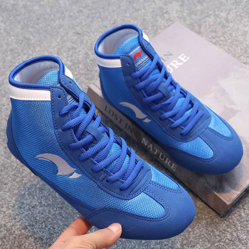 Wrestling Shoes Men And Women Training Boxing Shoe - Mubimart