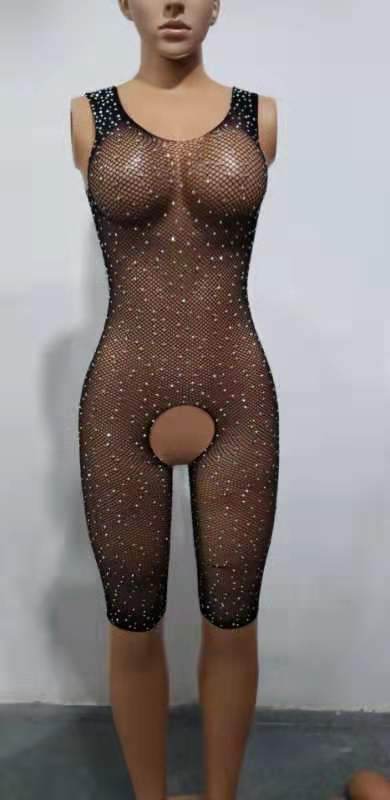 Hot drilling bodysuit - Mubimart
