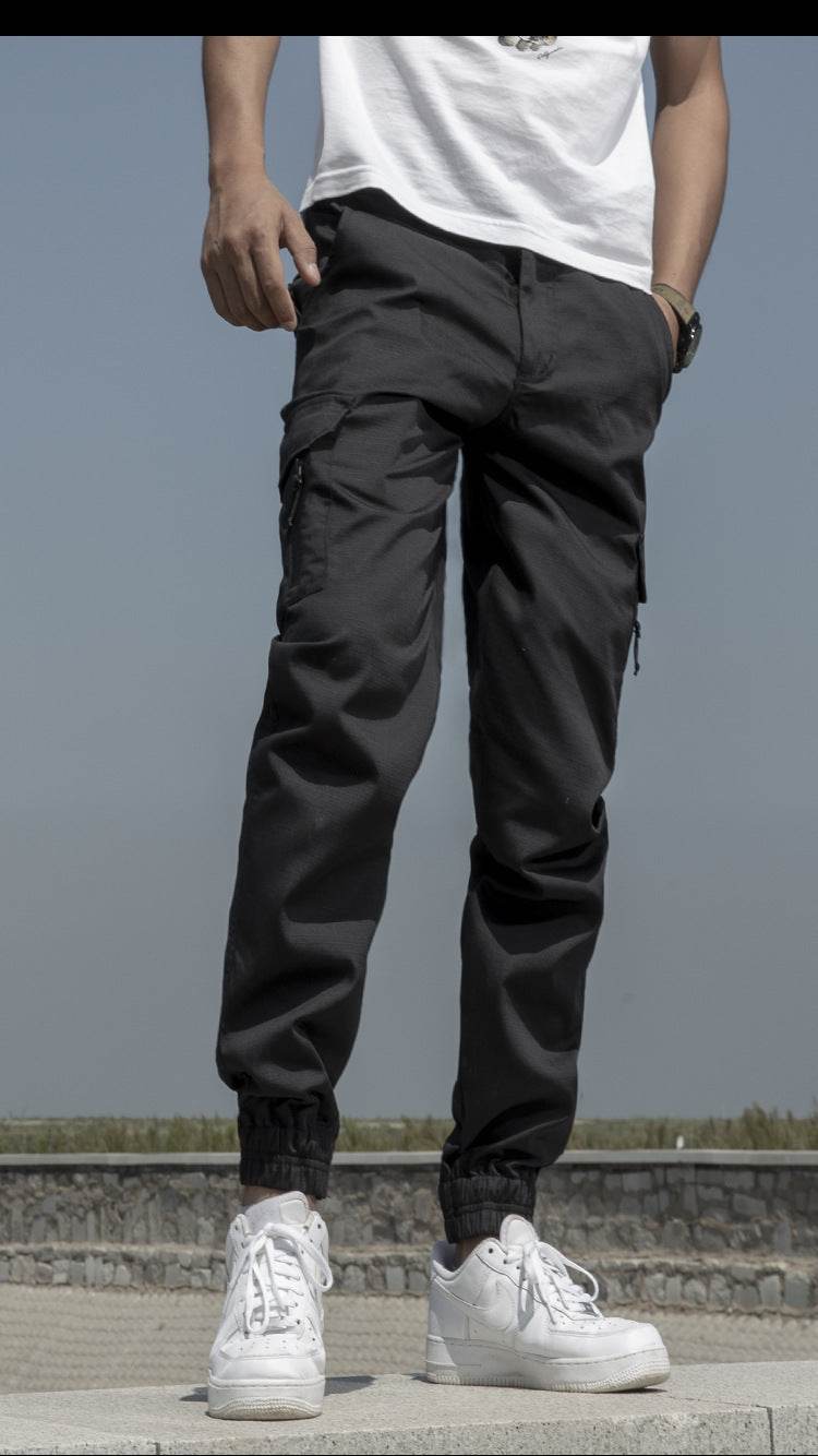 Camouflage cargo casual pants - Mubimart