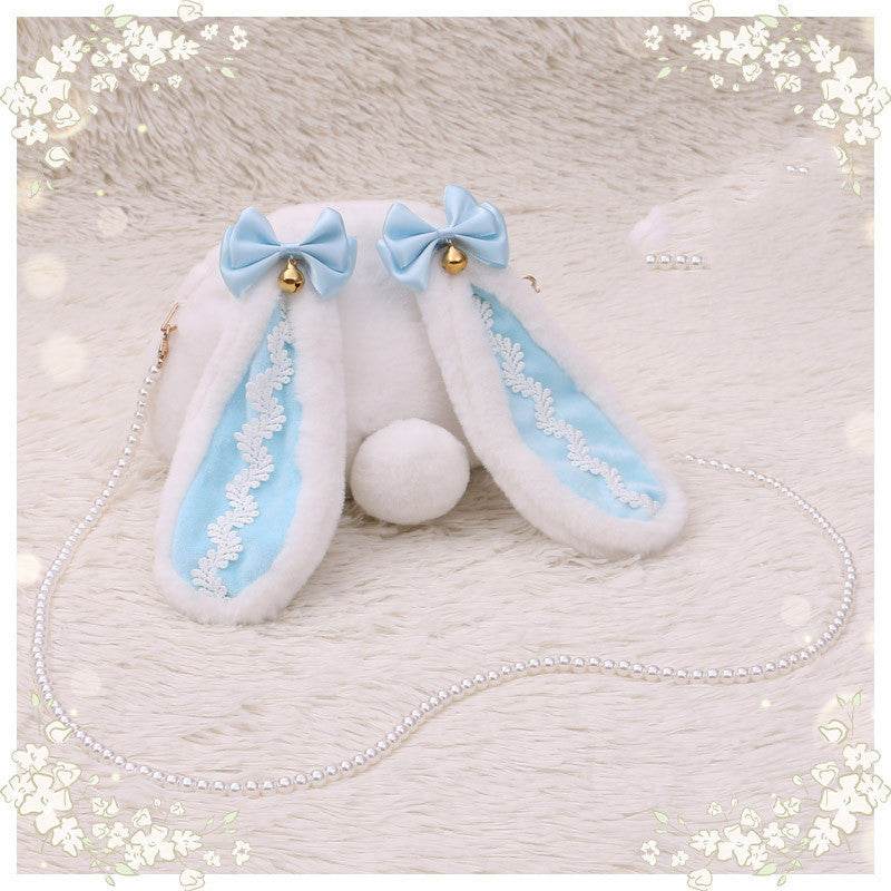 Plush Impression Doll One-Shoulder Small Satchel - Mubimart