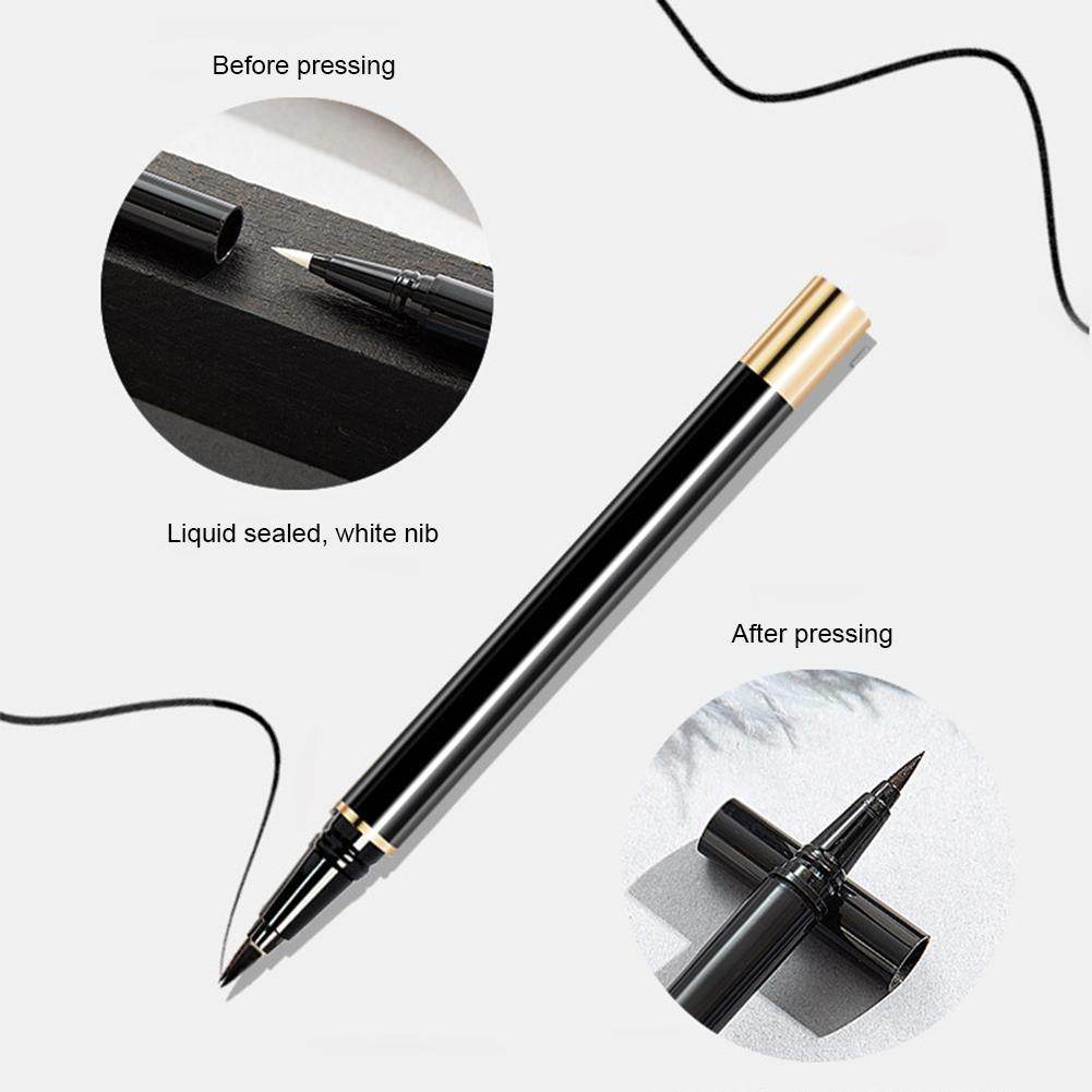Eyeliner is waterproof and not easy to smudge liquid eyeliner - Mubimart