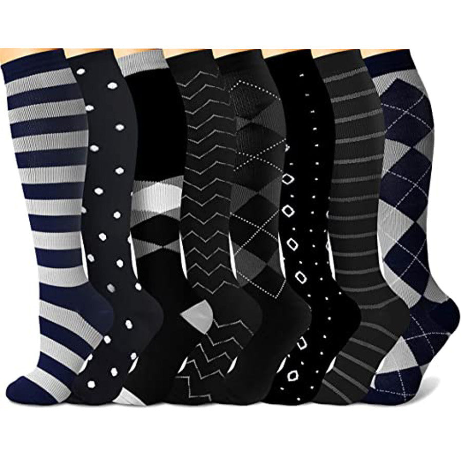 Compression Elastic Stockings Sports Socks Beautiful Leg Socks - Mubimart - Compression socks 