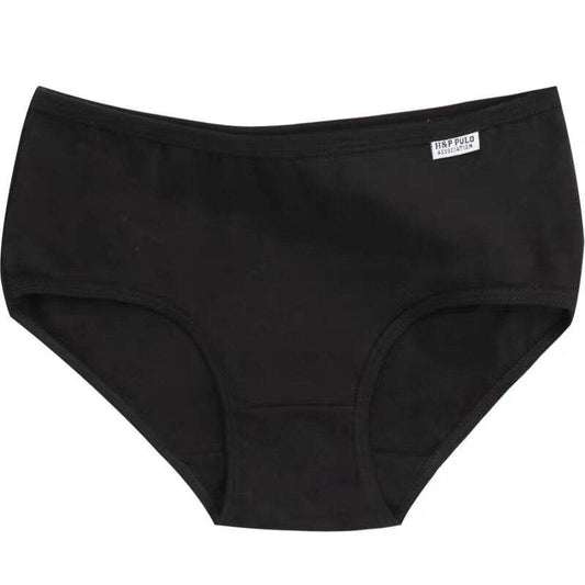 Girls'' underwear, women''s cotton, medium low waist, large size, students'' cotton, girls'' modal red briefs - Mubimart