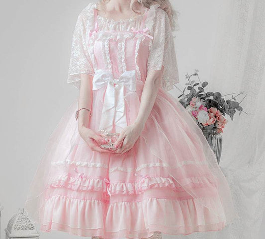Lolita sweet camisole dress - Mubimart