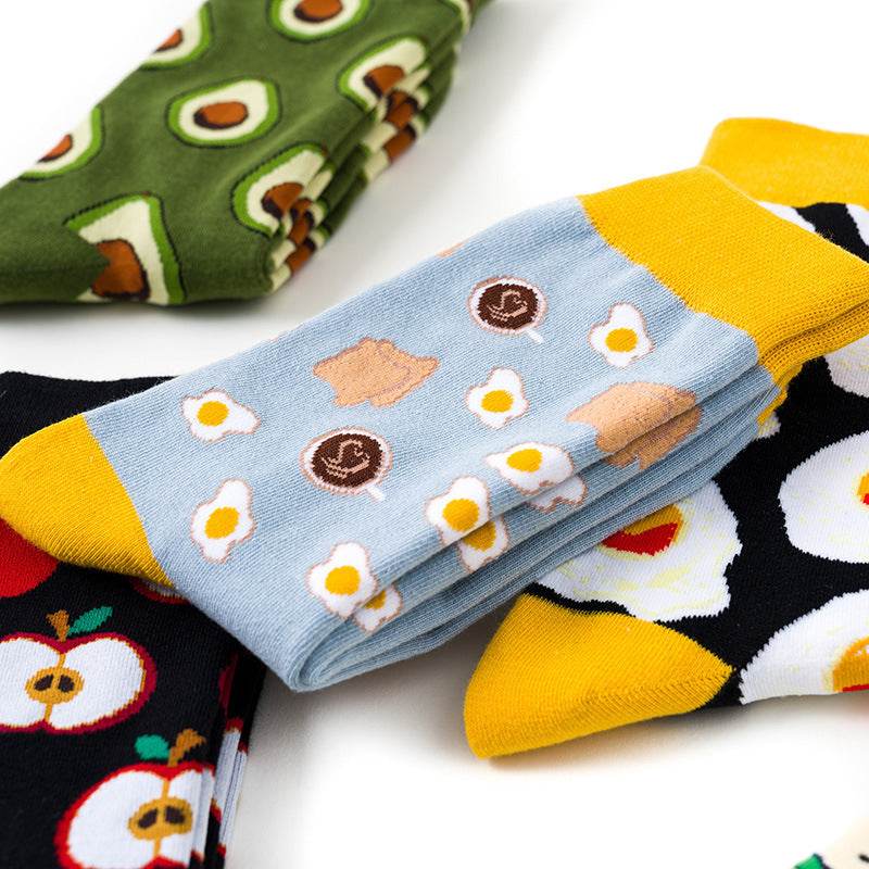 Hip Hop Socks Street Style Cotton Socks Skateboard Socks - Mubimart