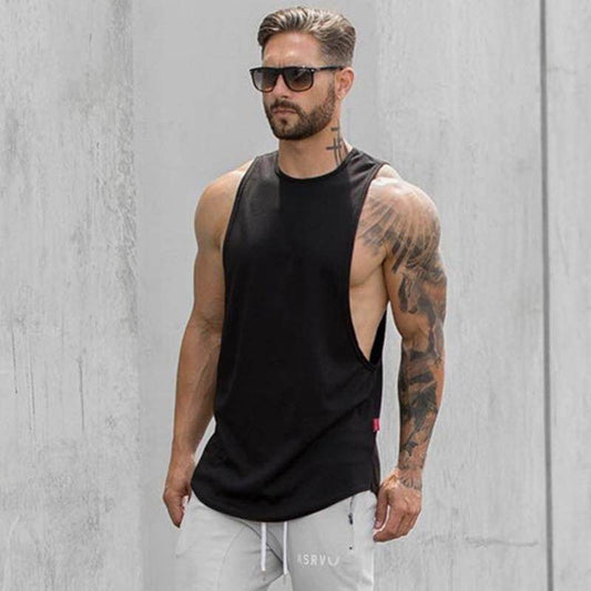 Mens Gyms Fitness Bodybuilding Tank - Mubimart