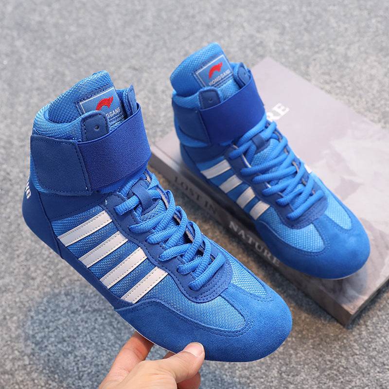 Wrestling Shoes Men And Women Training Boxing Shoe - Mubimart