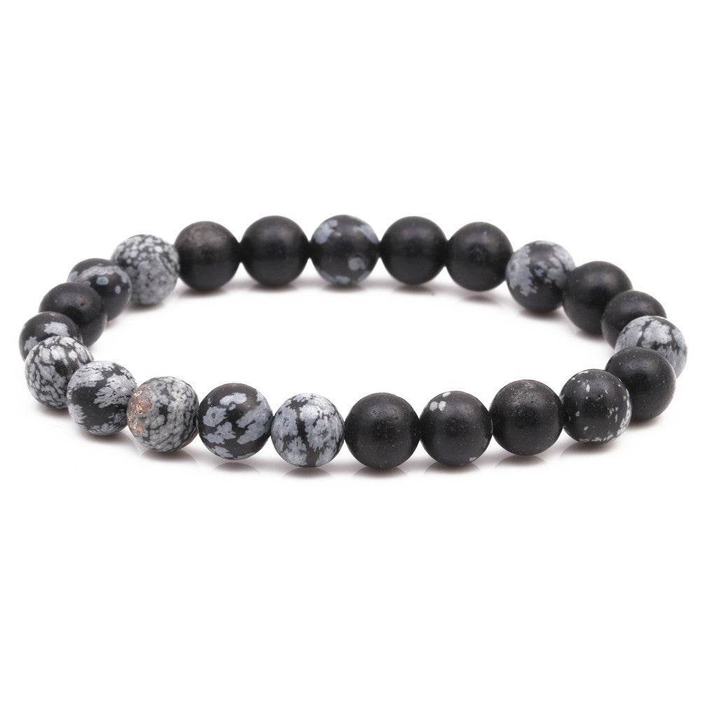 Natural Stone Beads Bracelet Men - Mubimart