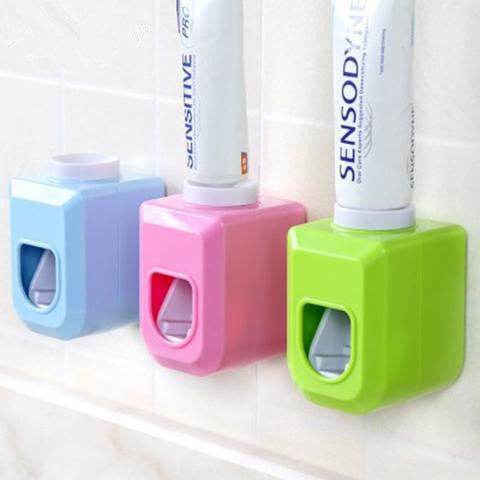1Pc Automatic Wall Mount Squeezer Toothpaste Dispenser - Mubimart