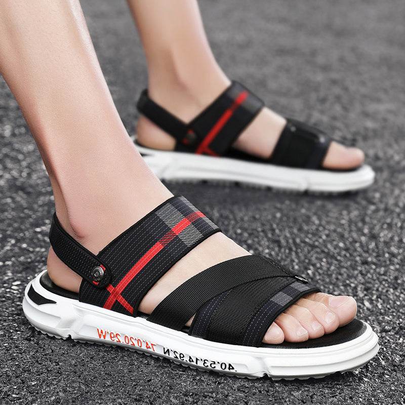 Waterproof Leather Sandals For Men - Mubimart
