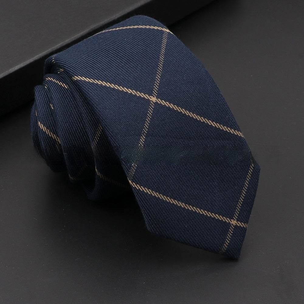 Artificial Woolen Necktie Korean Casual Accessories - Mubimart
