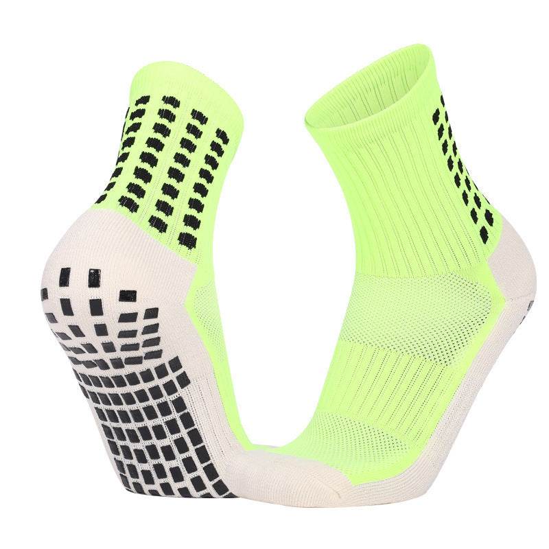Non-slip Middle Cylinder Dispensing Thickening Sweat-absorbing Wear-resistant Towel Bottom Athletic Socks - Mubimart