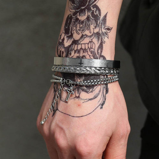 Party Mens Bangle Men For Bracelets Jewelry Male - Mubimart