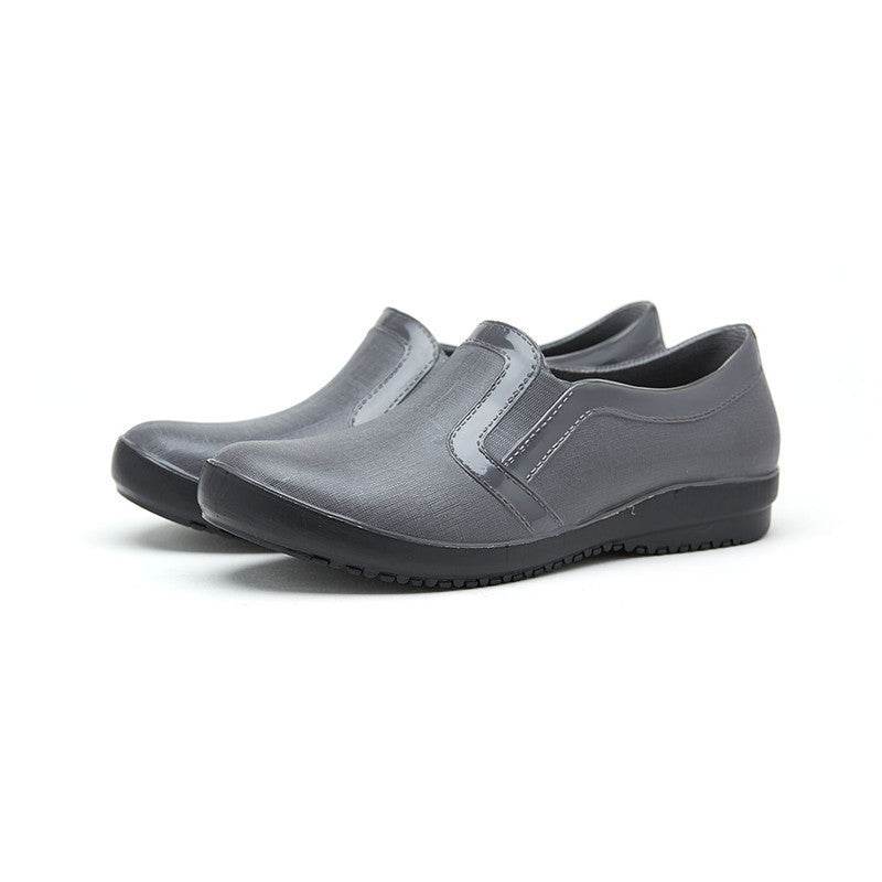 Men's Rain Boots Low Cut Lightweight Waterproof - Mubimart