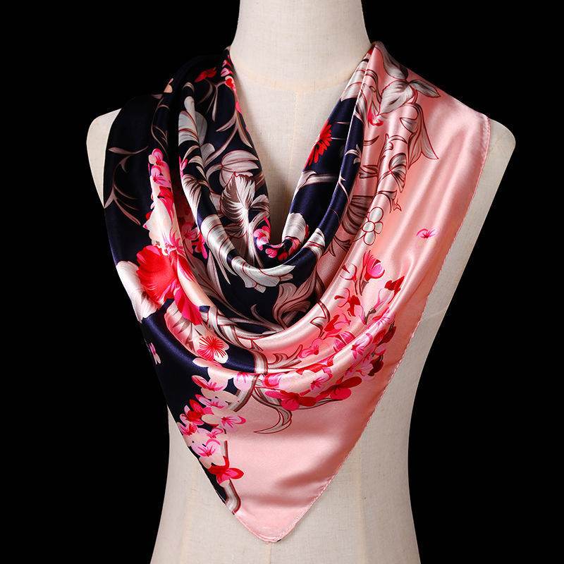 Women's chain bag scarf scarves - Mubimart