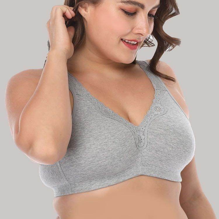 Underwired Bra Plus Size Fat Women Bralette Underwear 100E - Mubimart