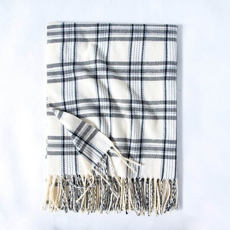 Women's New Line Printed Cashmere Scarves - Mubimart