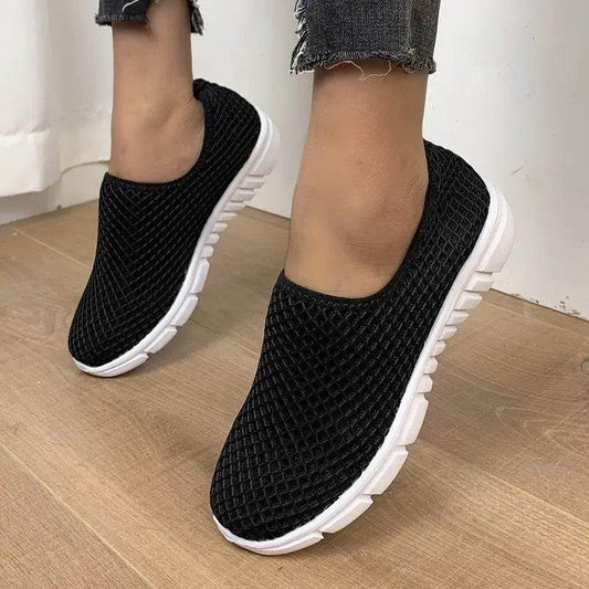 Cnady Color Sports Shoes Summer Walking Running Flats Shoes Women Sneakers - Mubimart