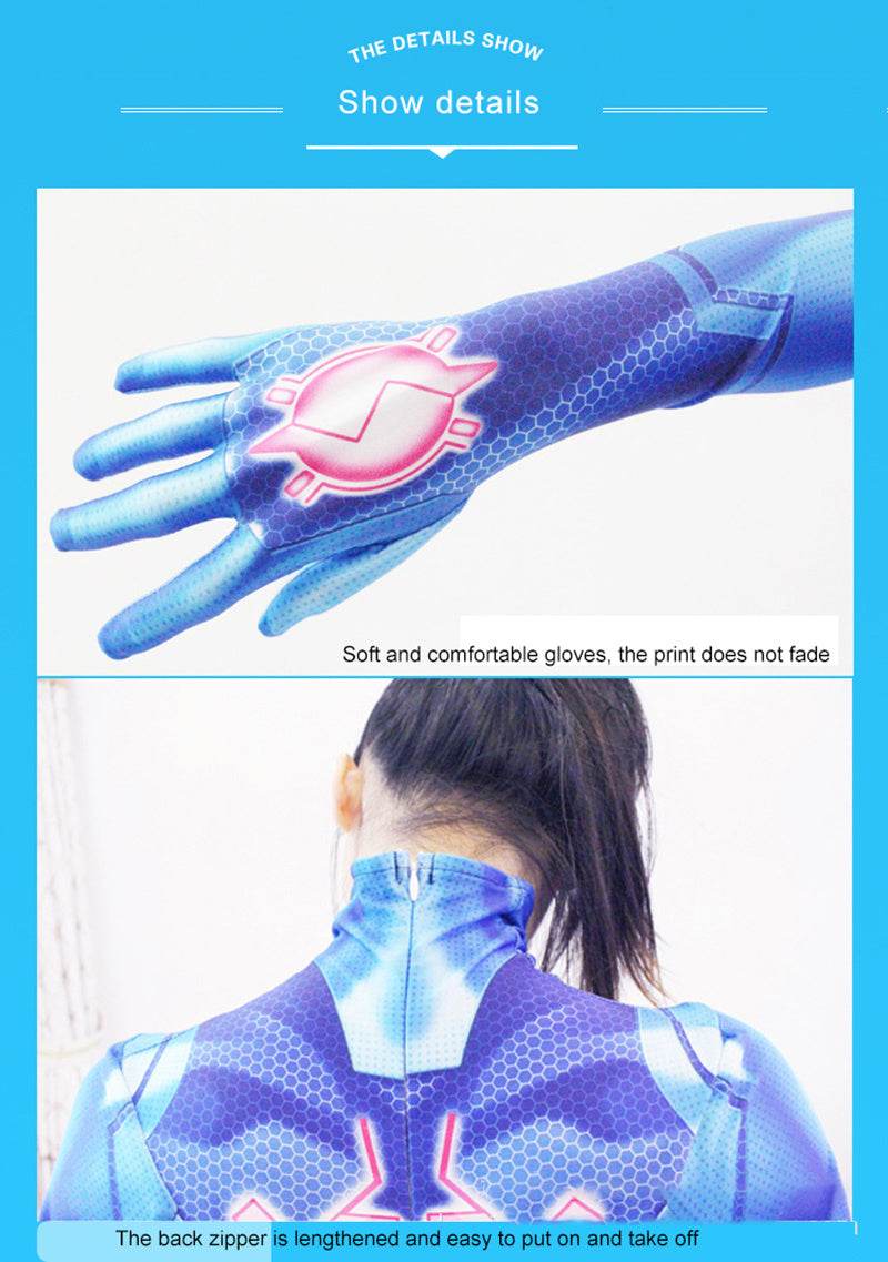 Women 3d Digital Printing Cosplay Bodysuit - Mubimart