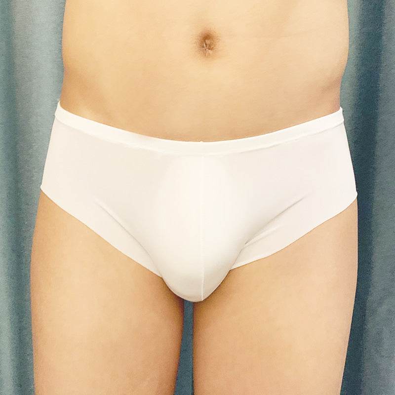 Men's Ice Silk Seamless Briefs - Mubimart