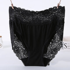 Plus Size Modal Lace Panties Women's - Mubimart -  