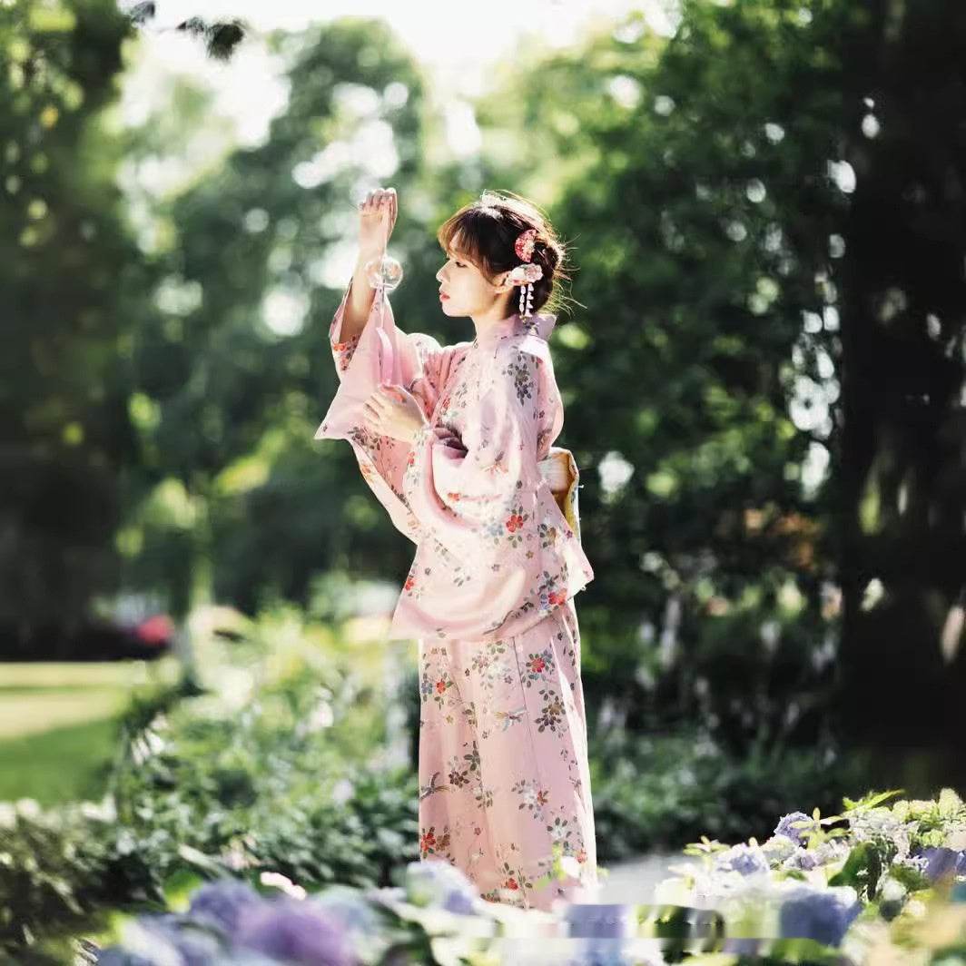 Formal Dress Traditional Japanese Modified Girl's Clothing - Mubimart