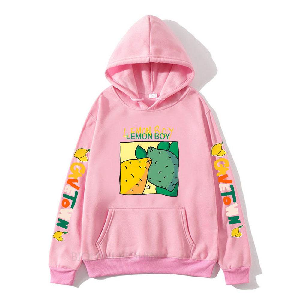Cavetown Lemon Boy Cartoon Print Hoodies For Fans Mens Cartoon - Mubimart