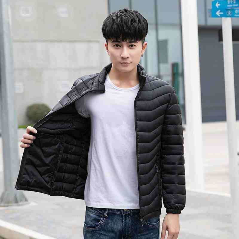 Lightweight Down Jacket Short Men - Mubimart
