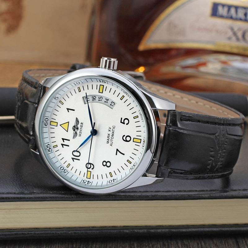 Calendar Digital Mechanical Watch Men Women Automatic Mechanical Watch - Mubimart