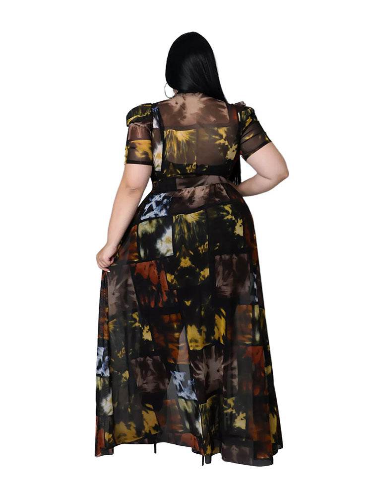 Long Button Up Shirt Dress Women Plus Size Clothing Club Wea - Mubimart