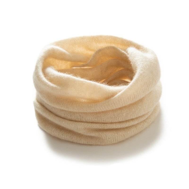Winter Pure Color Cashmere Scarf For Men And Women - Mubimart