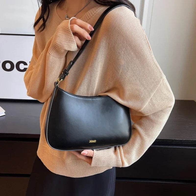 Red Underarm Shoulder Bags For Women 2024 New Texture Leather Crossbody Bag Luxury Designer Wedding Bride Handbags Sling Bag - Mubimart