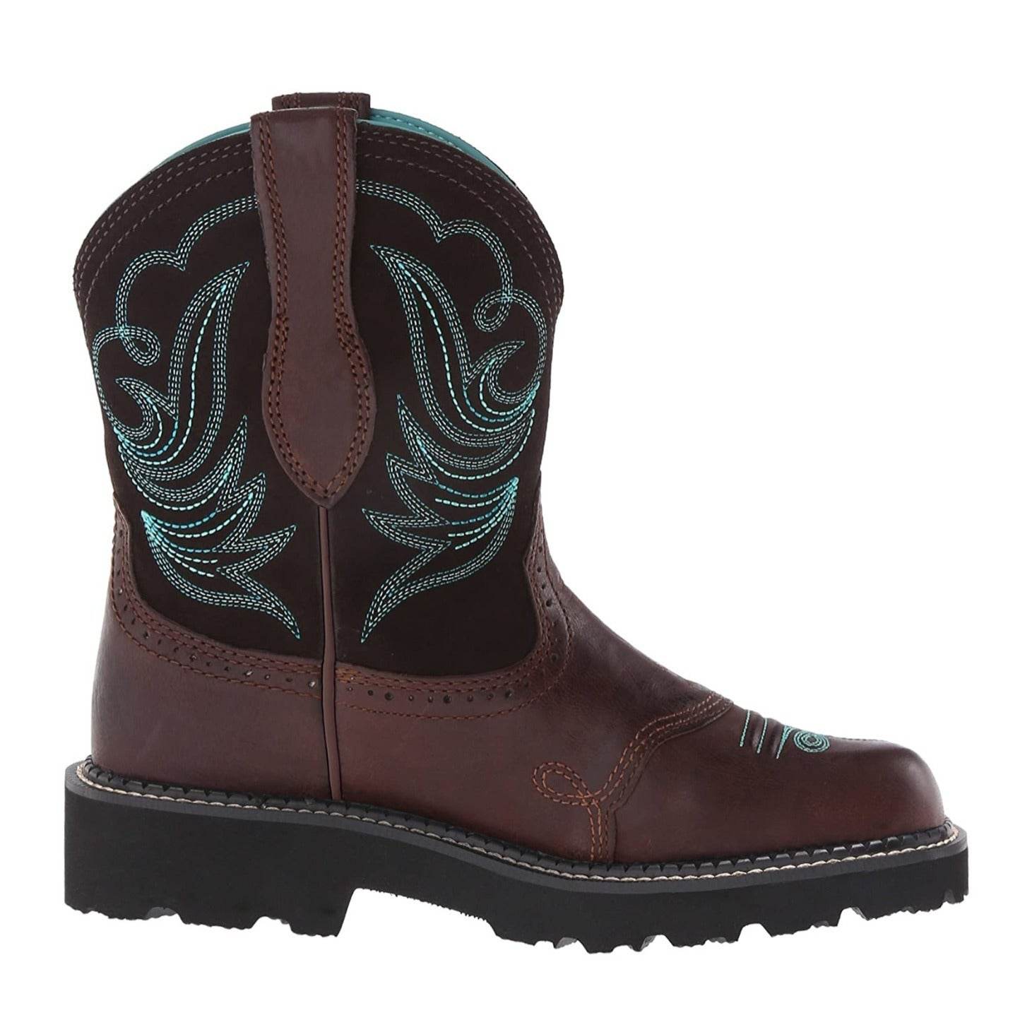 Embroidered Women Cowboy Boot Autumn And Winter Women's Mid Boots - Mubimart