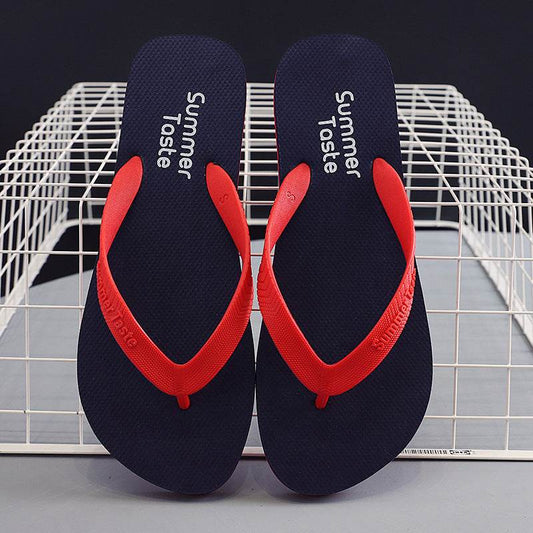 Flip Flops Beach Shoes Men Thong Sandals Summer - Mubimart