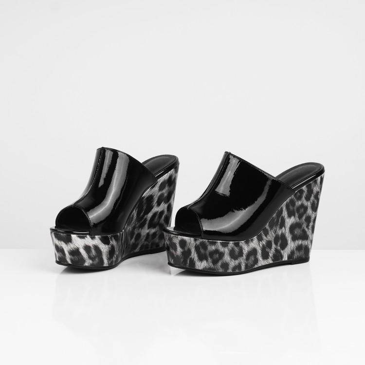 Outer Wear Wedge Women's Sandals - Mubimart