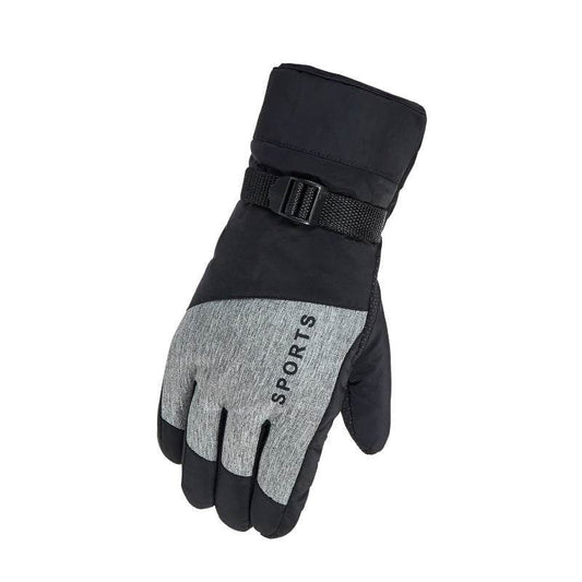 Men Ski Gloves Thickened And Velvet - Mubimart
