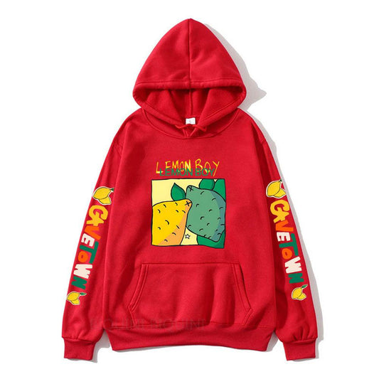 Cavetown Lemon Boy Cartoon Print Hoodies For Fans Mens Cartoon - Mubimart