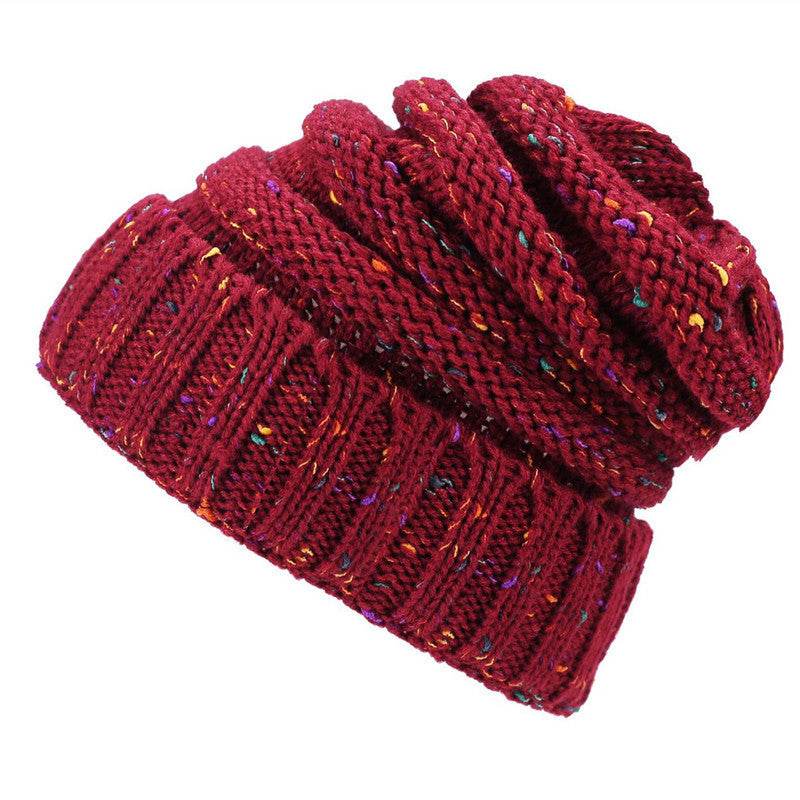 Knitted Woolen Hats For Men And Women In Winter - Mubimart