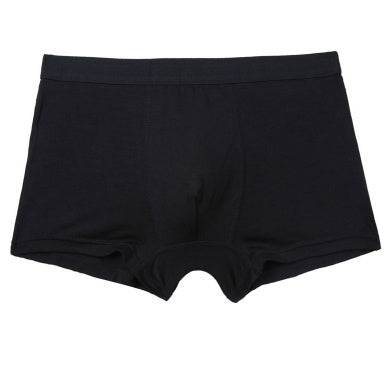 Pure Color Bamboo Fiber Men Underwear - Mubimart